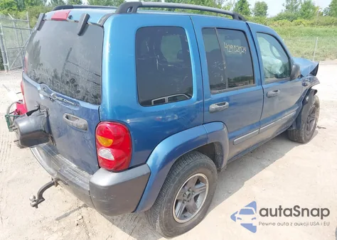 2004 Jeep Liberty Sport из США, поврежденный, VIN 1J4GL48K74W314969